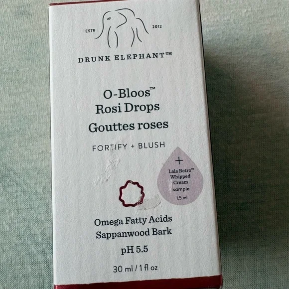 Drunk Elephant O-Bloos Rosi Drops Gouttes roses BNIB - Picture 2 of 2